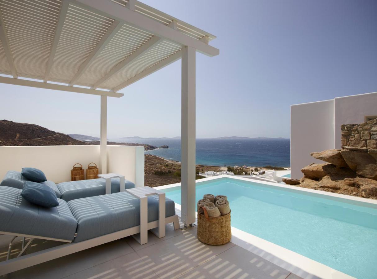 Hotel Epic Blue Mykonos Houlakia  Exterior foto