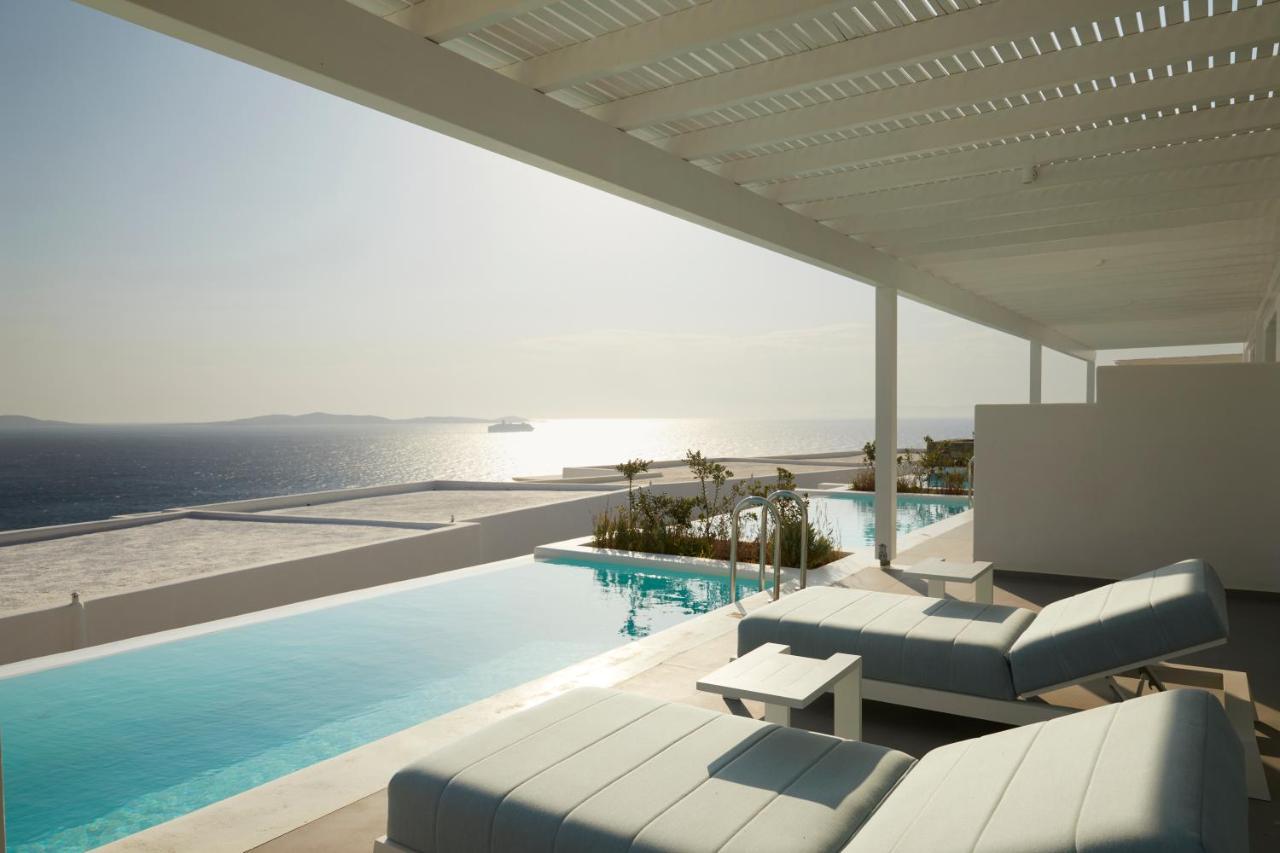 Hotel Epic Blue Mykonos Houlakia  Exterior foto